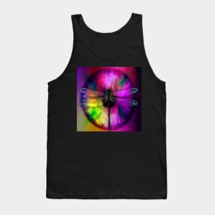 Inspirational Dragonfly Graphic Art Design face masks, Phone Cases, Apparel & Gifts Tank Top